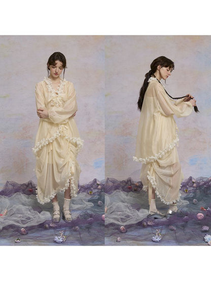 Thin long-sleeved vacation wind sun shirt【s0000013589】