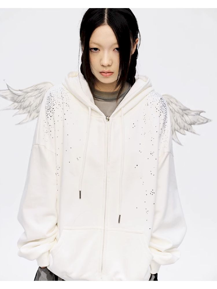 Starburst Angel Sweatshirt [S0000010229]