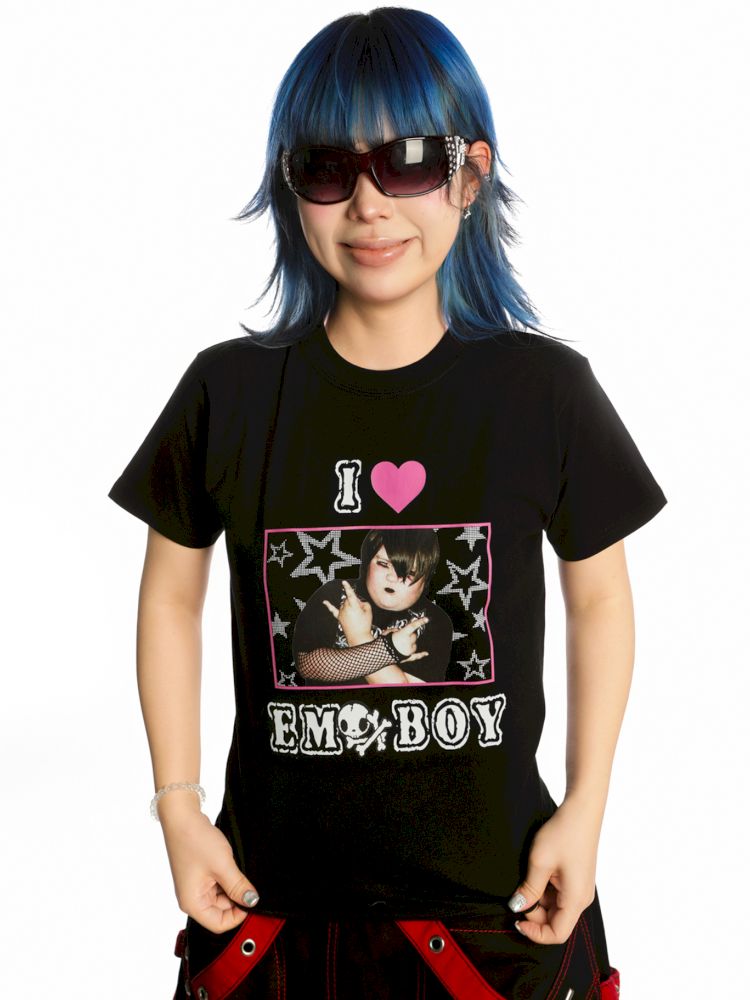 Abipunk rock slogan T-shirt【s0000013173】