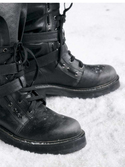 Air Eye Strap Punk Knight Boots【s0000014676】