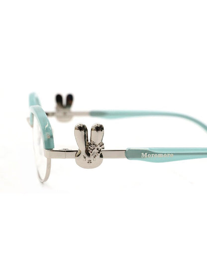 Metal Bow Rabbit Half Frame Glasses【s0000017440】