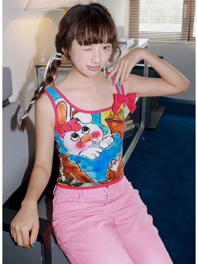 Colorful Vintage Vest【s0000013341】