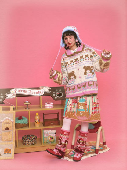 Mink Warm Knit Cardigan【s0000011320】