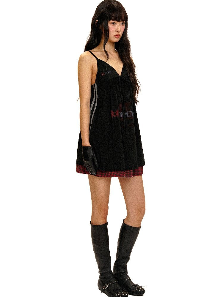 Layered Double College Style Dress【s0000016433】