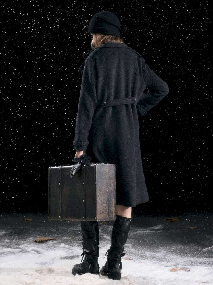 Court Knight Vest Tweed Coat【s0000014670】