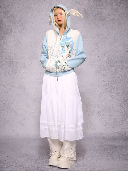 Six Winged Angel Wing Sweatshirt【s0000019149】
