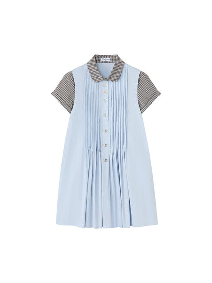 Rain Falling Organ Fake Two Dress【s0000015685】