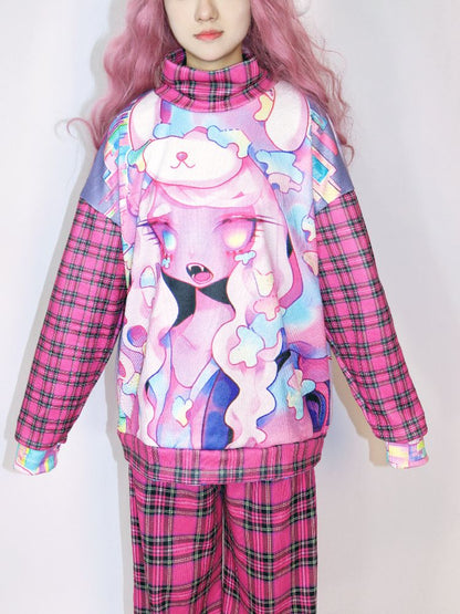 Sweet Cute Printed Sweatshirt [S0000010852]