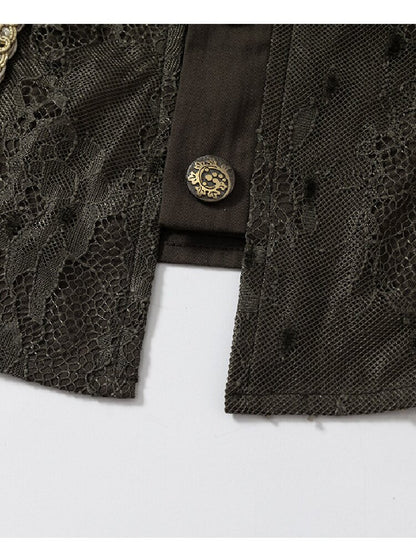 Medieval Heavy Work Lace Shirt【s0000017985】