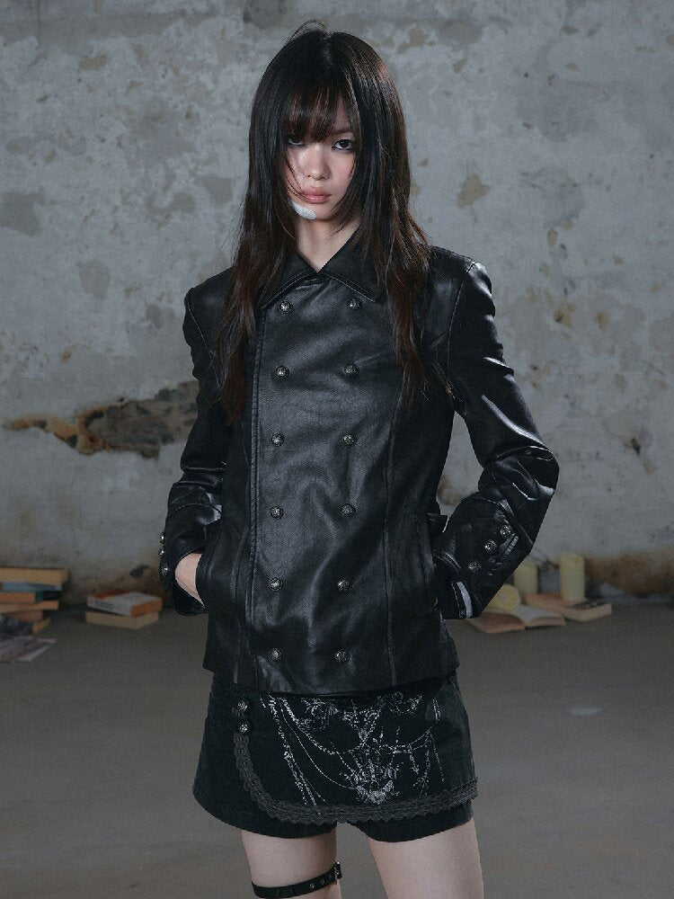 Vintage Belt Cavalry Cape Jacket【s0000018520】