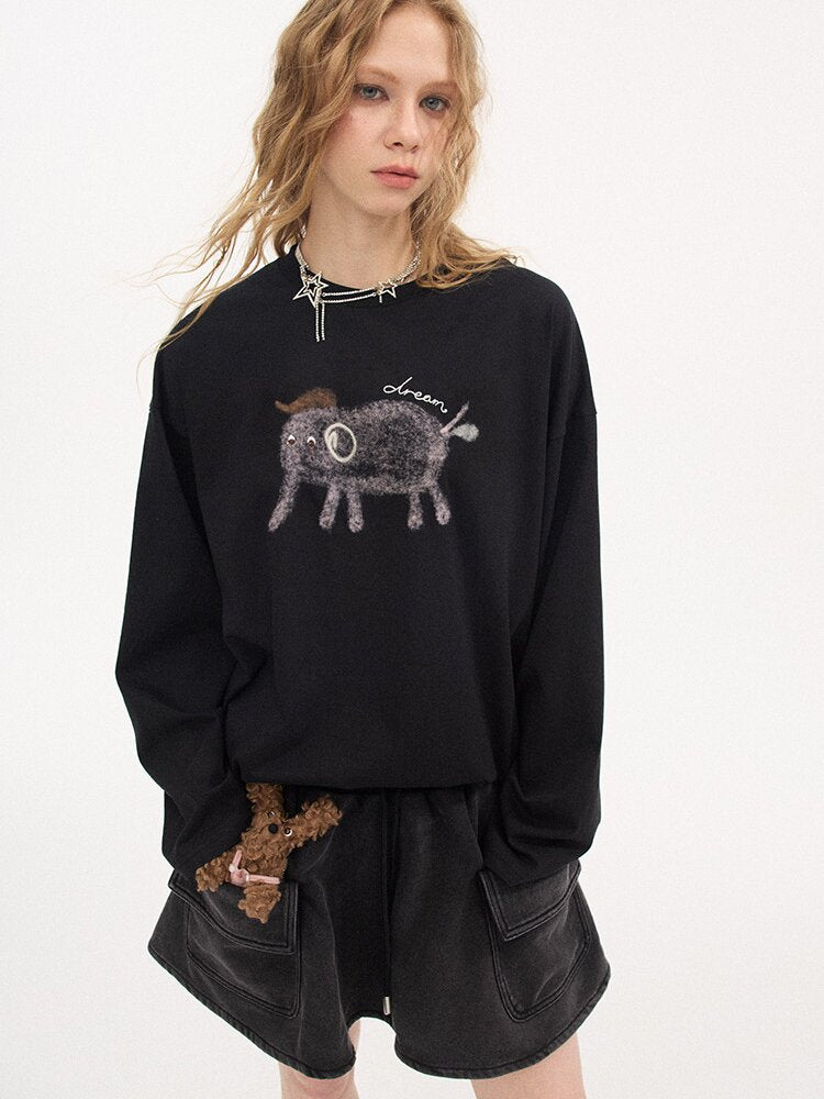 Mottled Baby Elephant T-shirt【s0000015893】