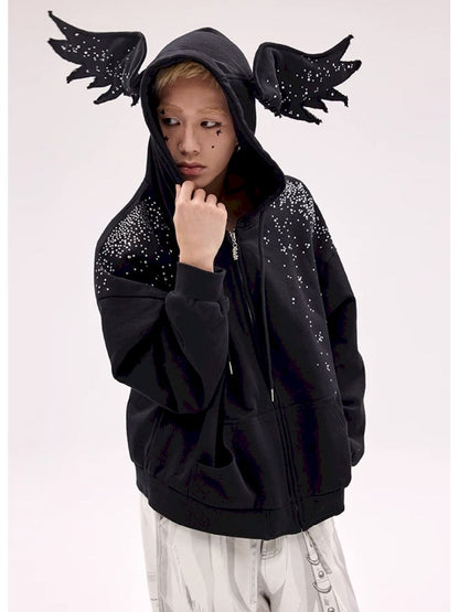 Black Angel Sweatshirt【s0000011792】