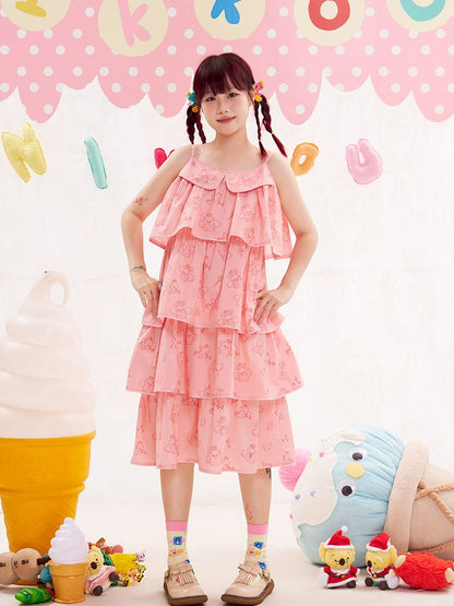 Animal Angel Pink Cake Halter Dress【s0000013192】