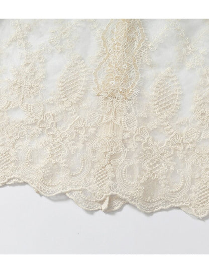Palace Baroque Mesh Lace T-Shirt【s0000017242】