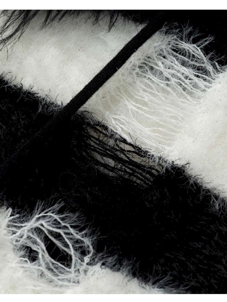 Long-Sleeve Striped Sweater【s0000014474】