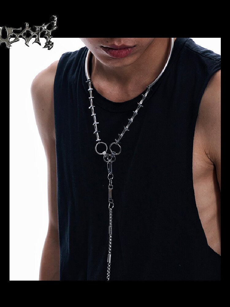 Revelation Punk Convertible Necklace【s0000018828】