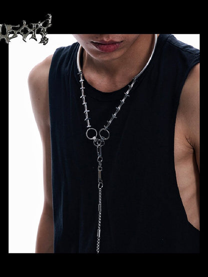Revelation Punk Convertible Necklace【s0000018828】