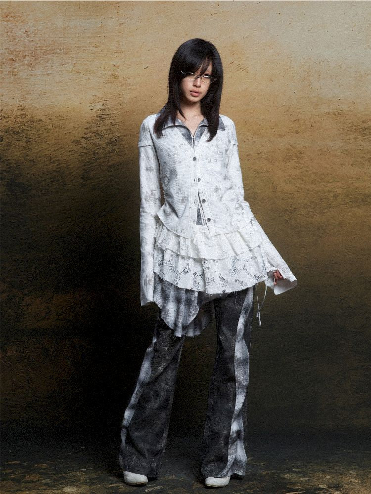 Colorblocking Plaid Splicing Micro Pants【s0000011813】