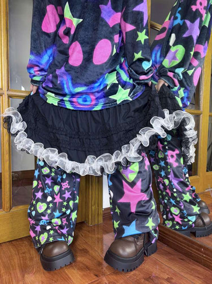 Dopamine Plush Wide-Leg Pants【s0000014633】