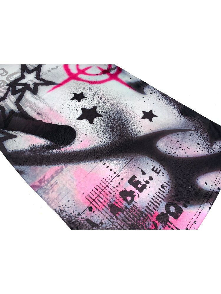 Original Graffiti Slim Vest Dress【s0000017402】