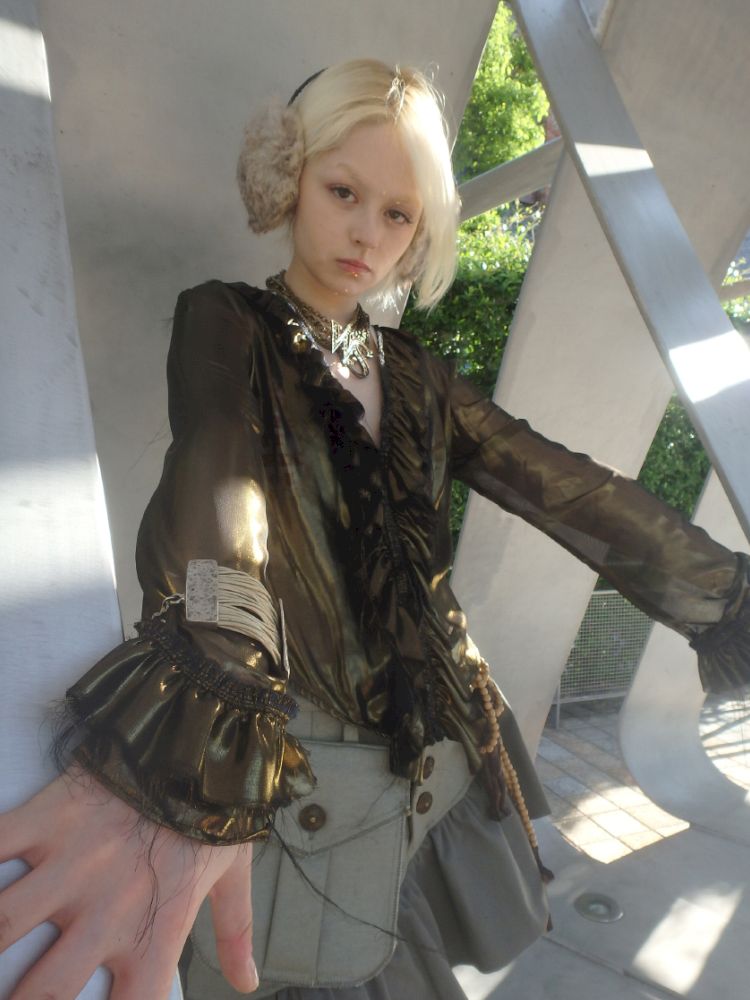 Oddly shaped short skirt【s0000013179】