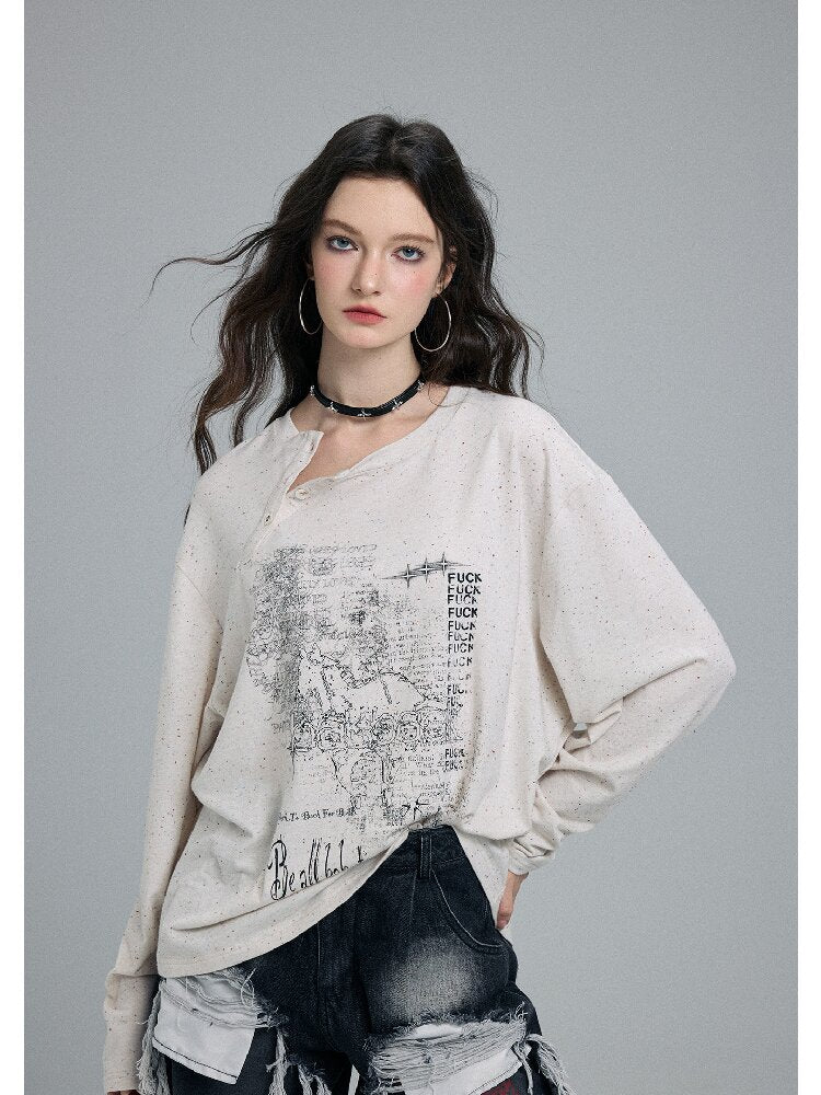 Slanted Shoulder Colored Knit Top【s0000016259】