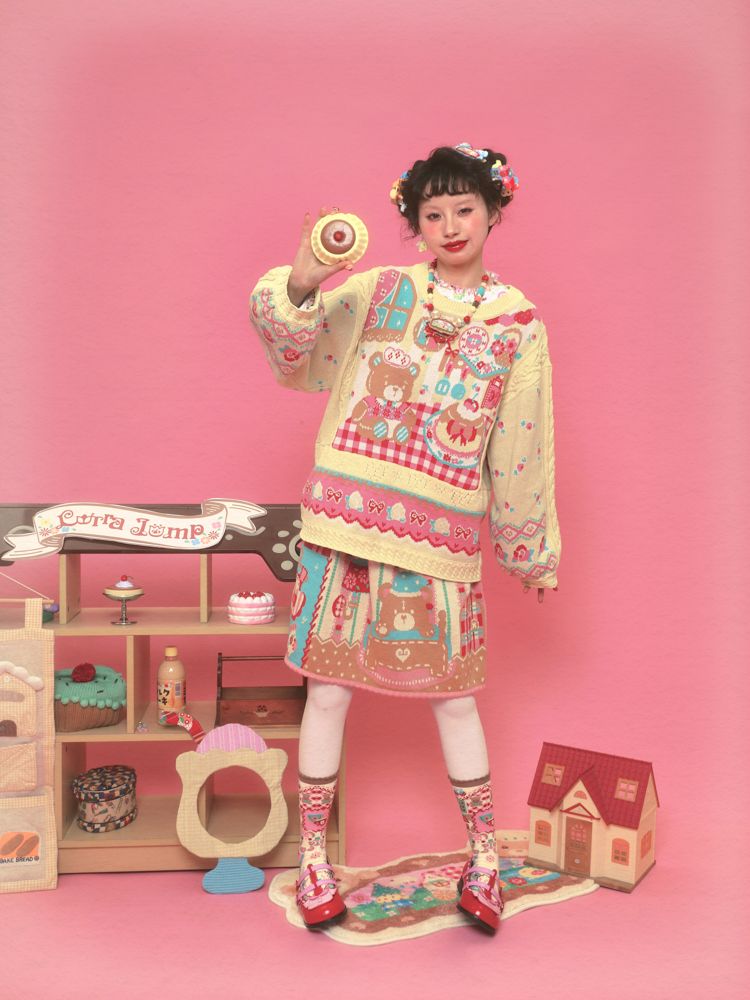 Knitted Pullover Sweater【s0000011326】