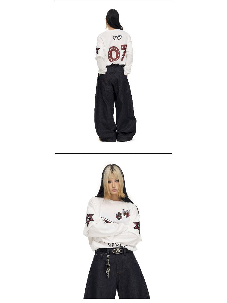 Embroidery Quick Dry Long Sleeve T-Shirt【s0000011695】