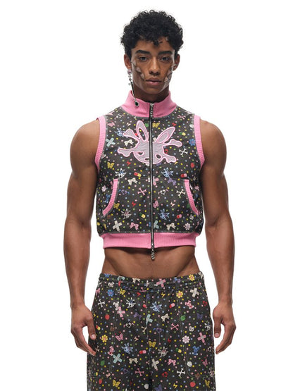 Sticker Printed Vest【s0000012592】