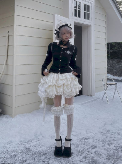 Cinching Short Cardigan T-Shir【s0000011343】