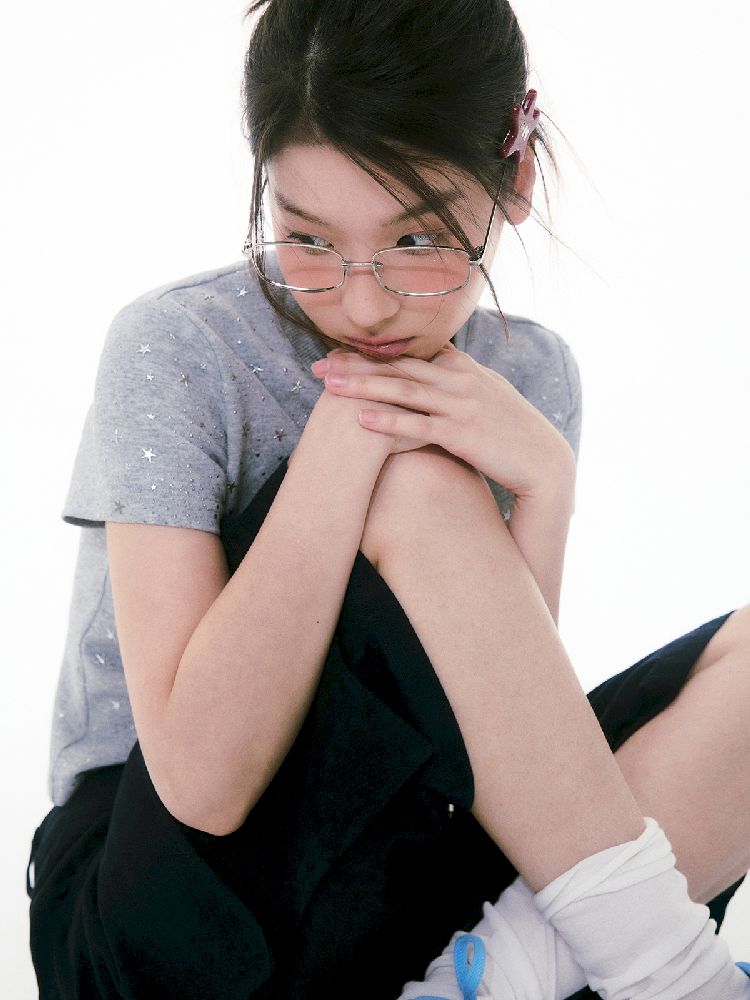 Slim Micro Loose Round Neck Tops【s0000011991】