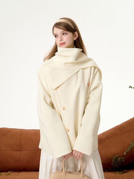 Korean style tweed jacket【s0000005163】