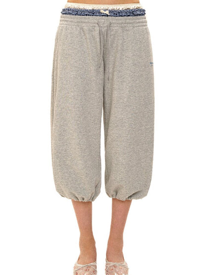 Fake Two Piece Waistband Shorts【s0000017436】
