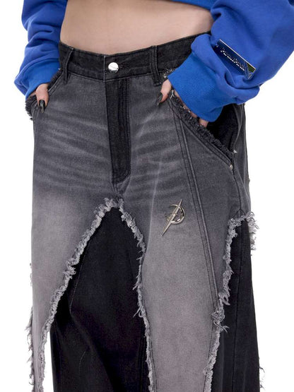 Electric Moon Punk Washed Jeans【s0000015124】