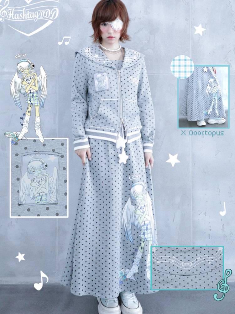 Zipper Half-Length Skirt【s0000014444】