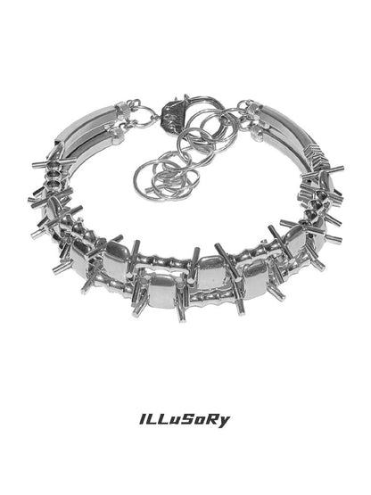 Illusory Heavy Duty Punk Choker Chain【s0000018814】