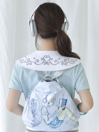 Double Sided Angel Star Multifunctional Bag【s0000017480】
