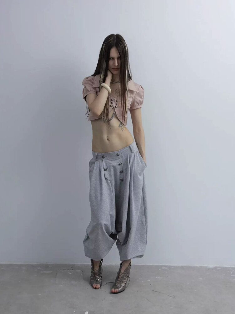 V-Neck Buckle Satin Shirt Jacket【s0000016570】