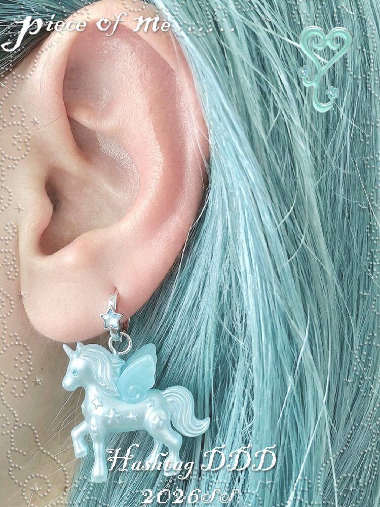 Quirky Unicorn Little House Jewelry【s0000017481】