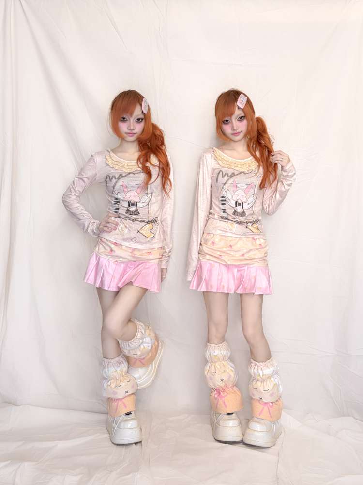 Angel Wings Lace Collar Top【s0000015395】