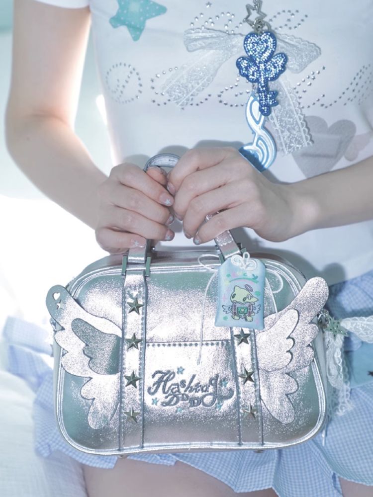 Angel wings multiple back double-sided pain bag【s0000012337】