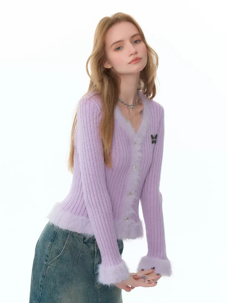 V-Neck 니트 스웨터 가디건 [S0000011493]