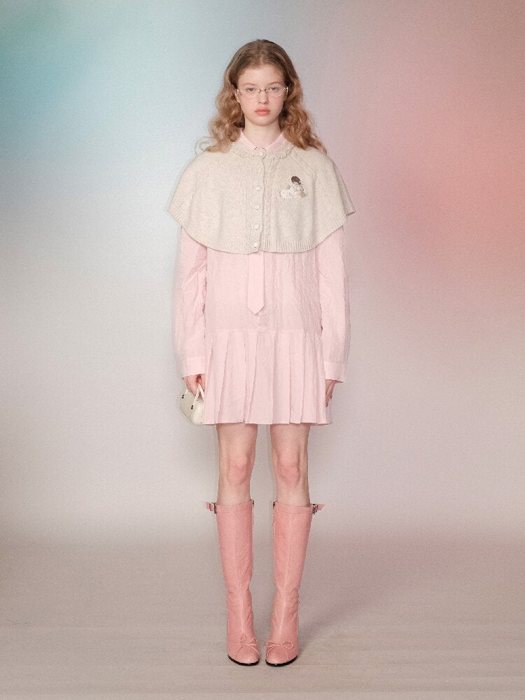 Clear Transparent Wrinkle Dress【s0000016110】