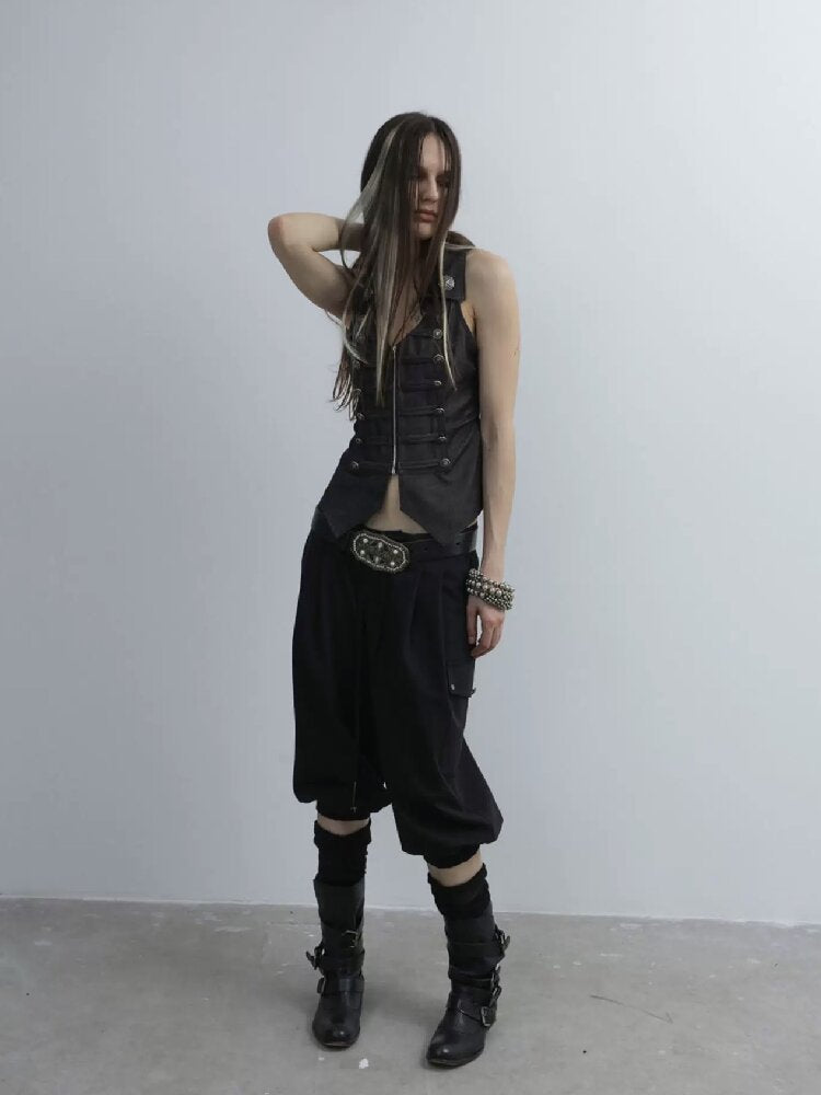 Cargo Pocket Loose Suit Pants【s0000016571】