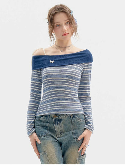 Slash Long Sleeve T-shirt【s0000011517】