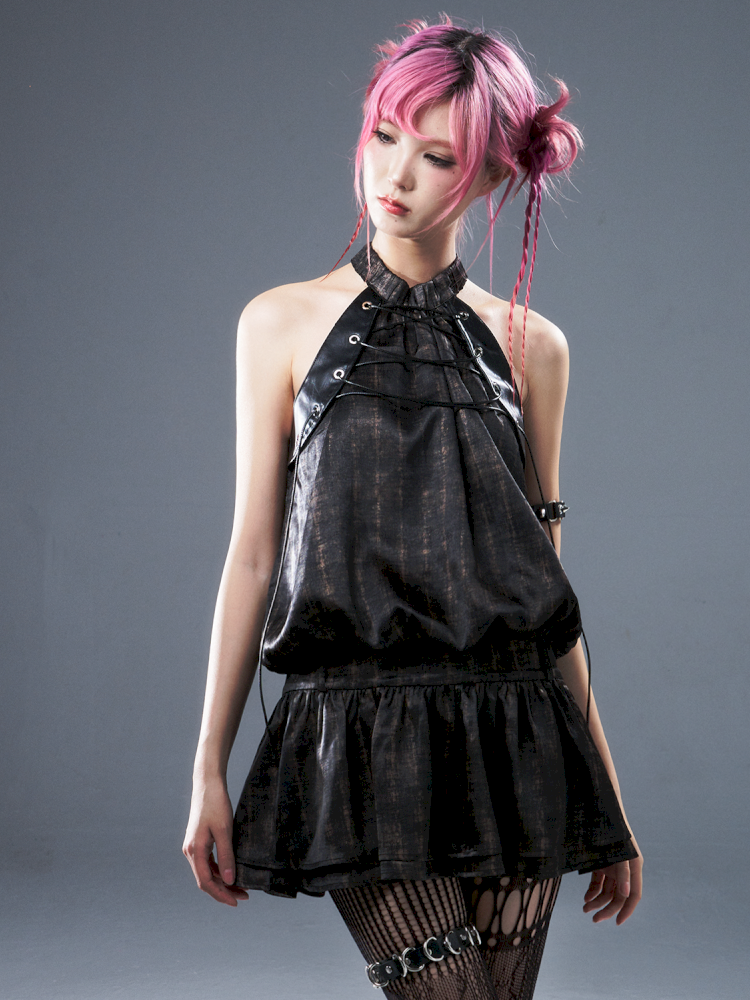 Off-the-shoulder slimming short skirt dress【s0000012938】