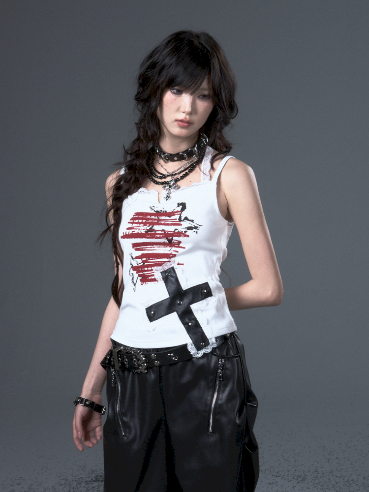 Slim thin top camisole undershirt【s0000012340】