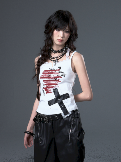 Slim thin top camisole undershirt【s0000012340】