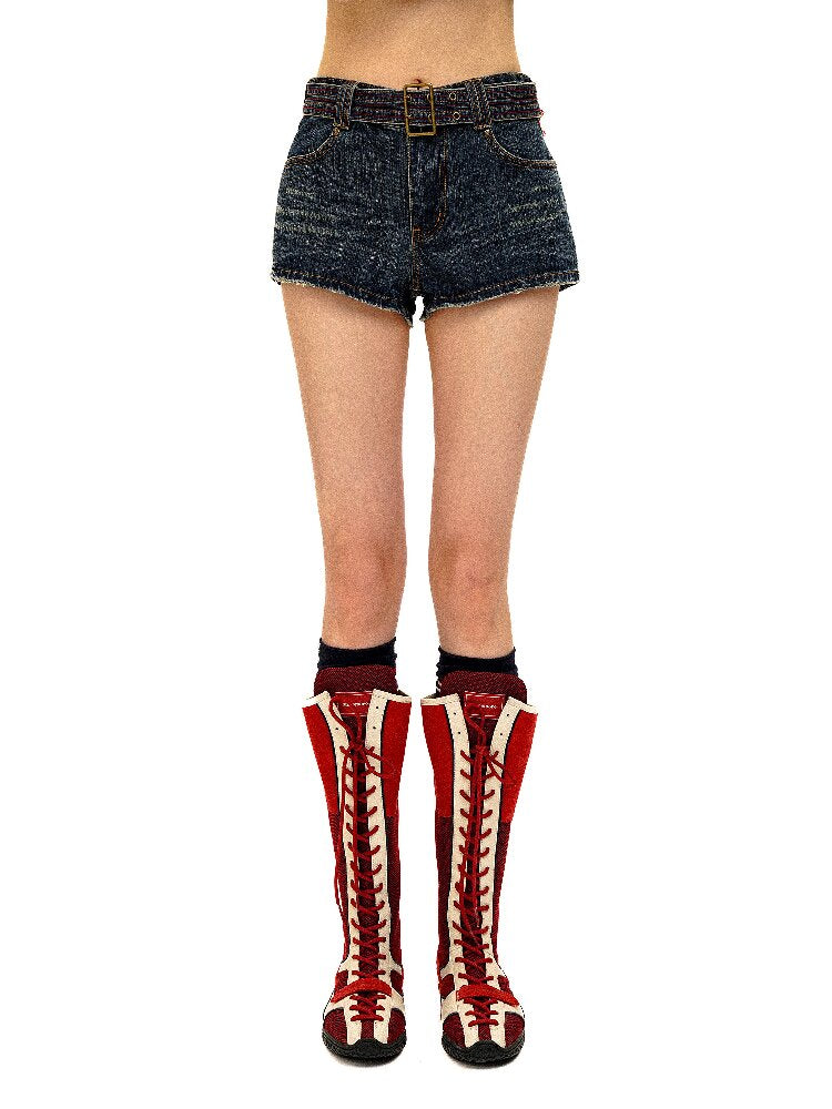 Vintage Bamboo Pleated Jeans【s0000016139】