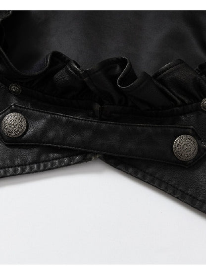 Baroque Napoleon Leather Jacket【s0000017992】